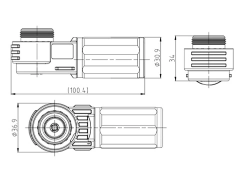 Детали ESC-HP400 разъема